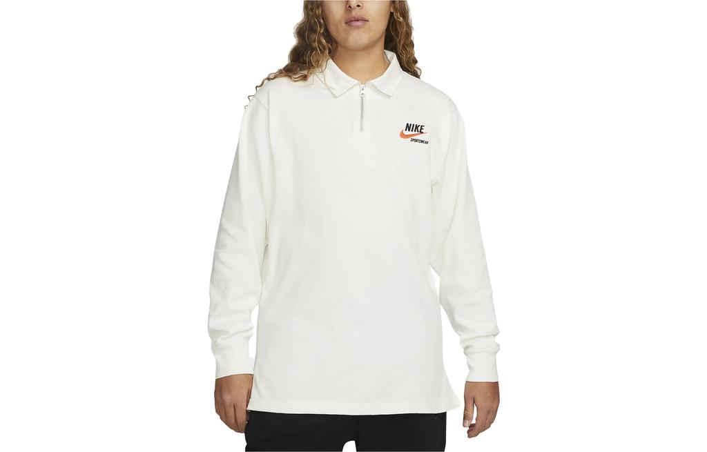 Nike Sweatshirts Unisex White Lapel Moderate Other DX6753-133