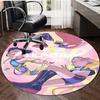 1pc KPop Demon Hunters2 Design Printed Area Round Carpet for Bedroom Living Room Home Decor Rugs Mat Non Slip Mat Rug for Bedside