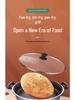 Stainless Steel Non-Stick Electric Pancake & Grill Pan - Deepened, Enlarged, Multi-functional Frying & Baking Pan.