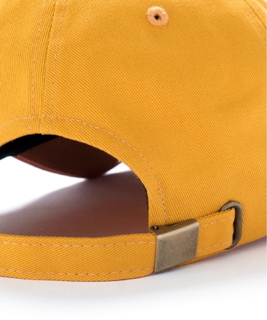 Aimnaseohyumeonbiing Basic Logo Multicolor Cap - Mustard&Brown