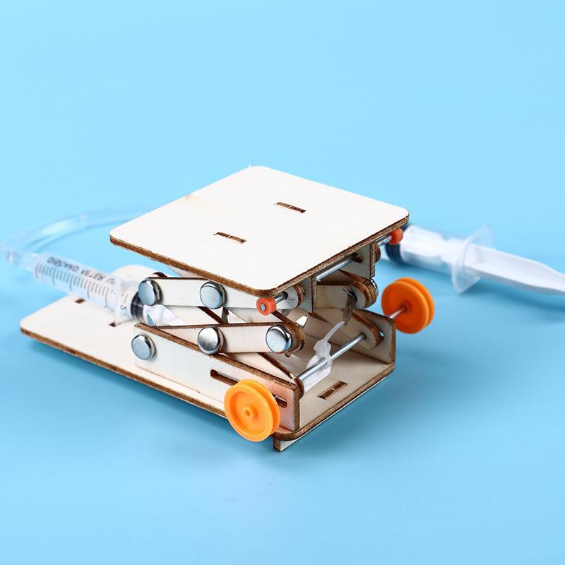 DIY Hydraulic Lift Model Kit for Students