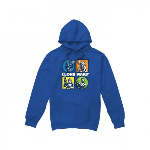 Star Wars: The Clone Wars Mens Grid Hoodie