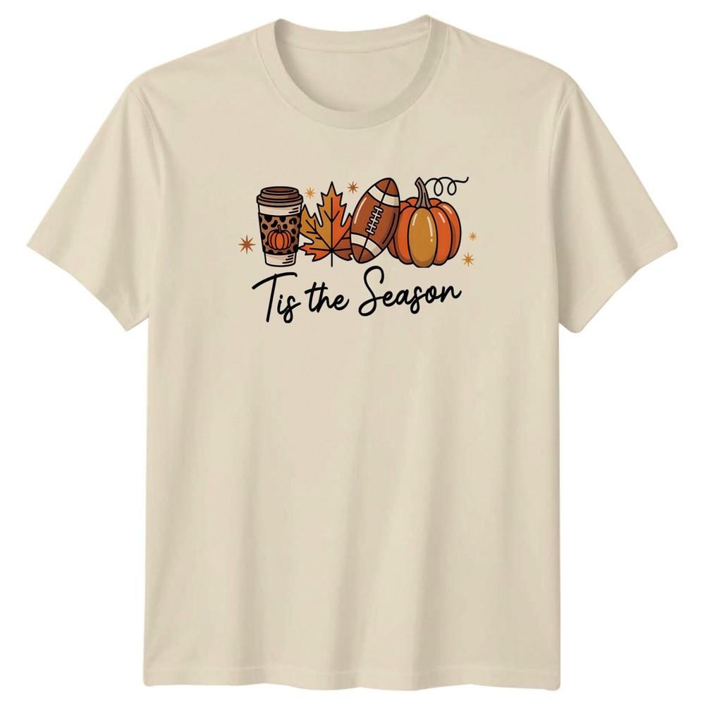 Tis The Season TShirt Fall Autumn Pumpkin Gift For Him And Her