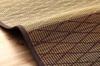 Ikehiko Rush Rug Carpet Tatami Note Square FX Diamond Brown 190 X 190cm Geometric Pattern Humidity Control Effect Antibacterial and Deodorizing Effect