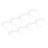 8pcs Safety Goggles AntiImpact Dustproof Eyes Protector for Riding Woodworking Construction Work