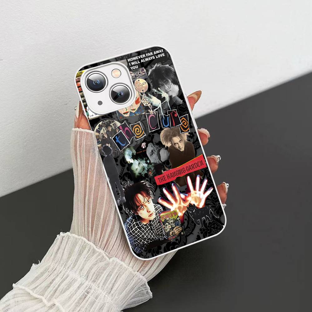 

Rock Band THE C-CURE Music For IPhone 14 13 12 Mini 11 Pro XS Max X XR 14 Plus Tempered Glass Cover iphone 13 pro