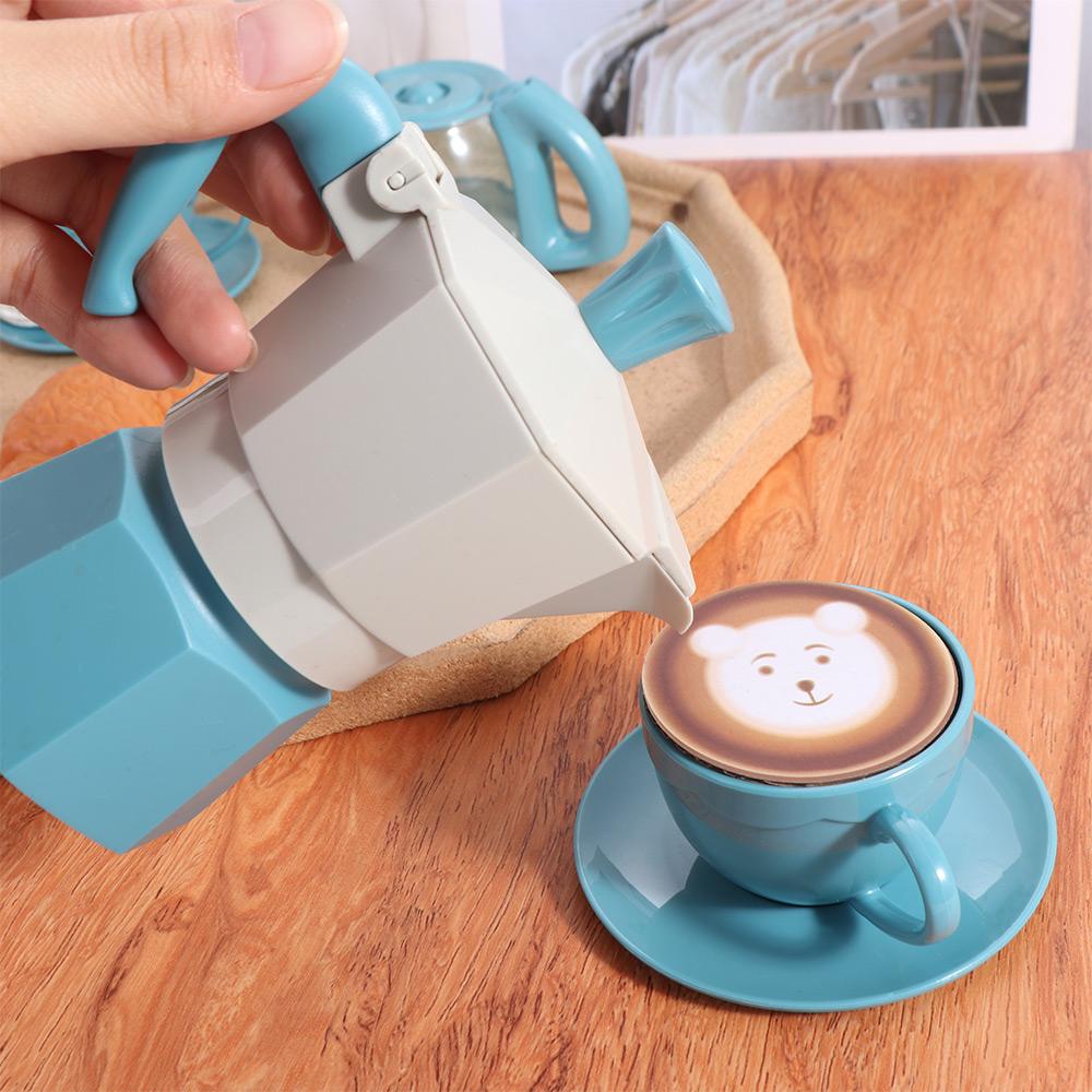 Coffee Machine Simulation Coffee Set Pretend Play Afternoon Tea Toy Play House Toy  Children