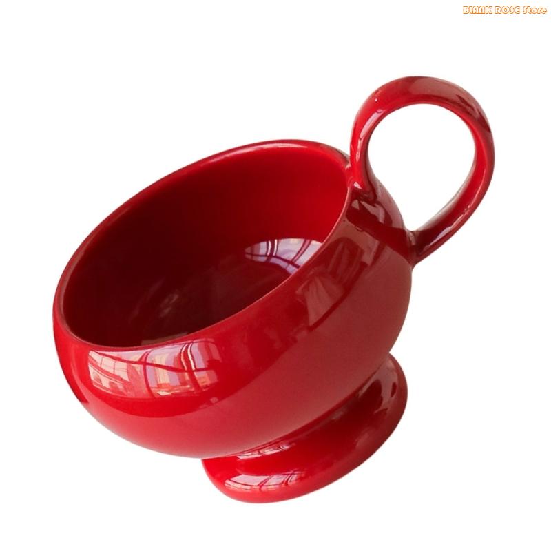 K1AE Stylish 280ml Handle Mug Ceramic Coffee Cup For Home Or Office Use