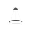 Vinola LED Pendant Lamp Black Alu Italux Pnd-56135B-040Rpc-Bk-3Ks4K