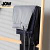 JOW Men's Stretch Silk Blend Straight-Leg Casual Pants