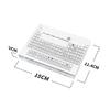 Hicello Periodic Table - Acrylic, Transparent, Made of Acrylic Glass, with Embedded Elements, Creates a Floating Effect, for Chemistry Study, Element