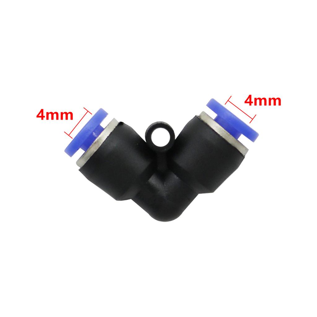 Slip-lock Elbow Quick Connector Outer Diameter 4/6/8/10/12/14/16mm Pipe Interface Pneumatic Coupling Home Kitchen Water Splitter
