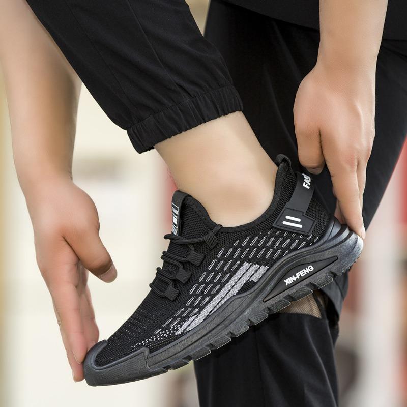 New breathable mesh shoes, large size men's shoes, casual sports men's shoes, versatile running shoes, men's shoes