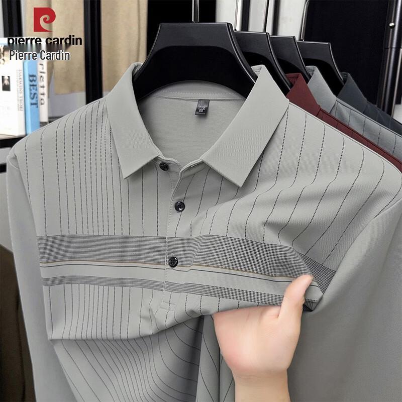 

Pierre Cardin Men s Long-Sleeve Polo Shirt 175
