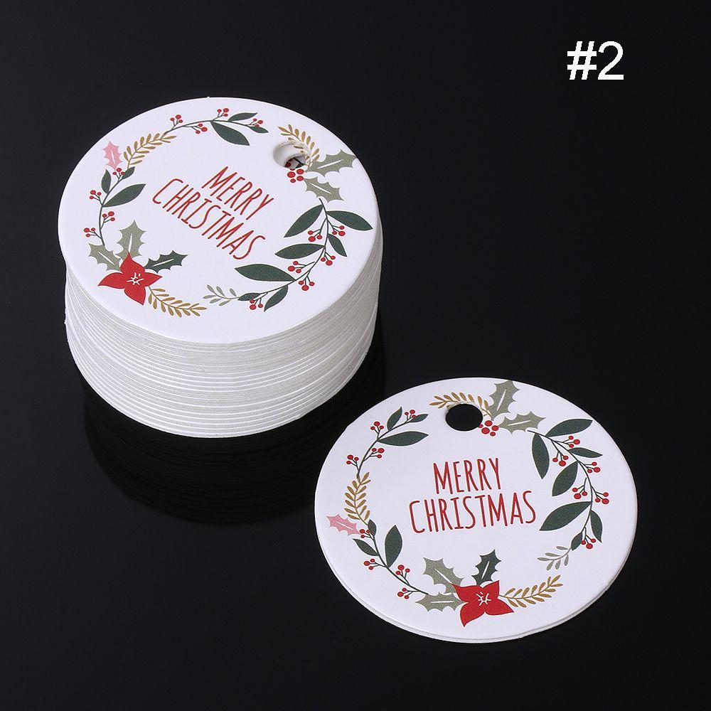 

& Санта Клаус Рождественская елка Конфетный пакет Наклейка Упаковочная этикетка для подарков Бирка для подарочной коробки Рождественское украшение 2