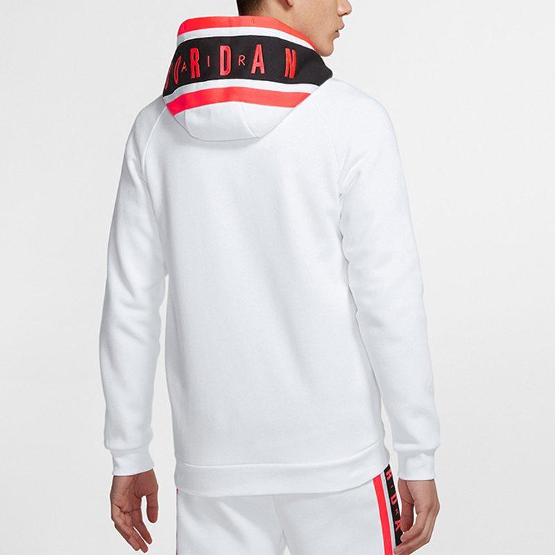Jordan Jackets Men's White Hooded Moderate Other BQ5650-100