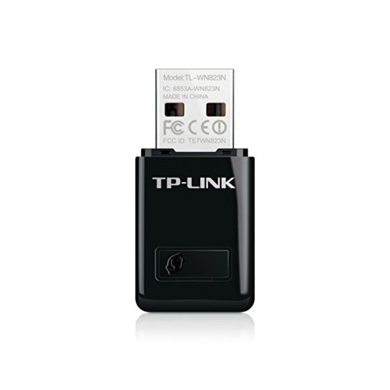 

TP-LINK Mini TL-WN823N 300N 2,4 ГГц QSS USB Wi-Fi адаптер, черный