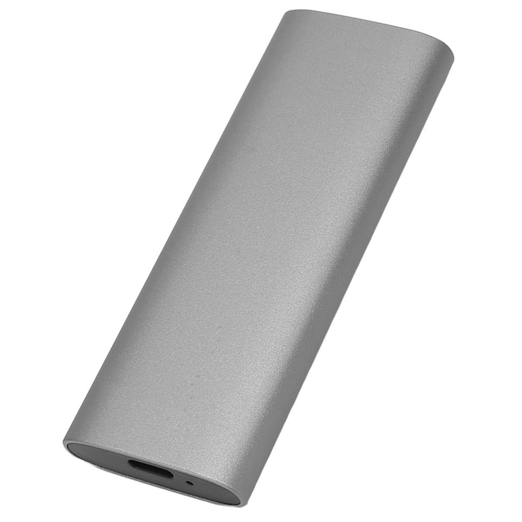 M.2 NVMe PCIe SSD Enclosure Support USB3.2 Gen2 10Gbps UASP Tool Free M.2 Enclosure for SSD 2230 2242 2260 2280 Grey
