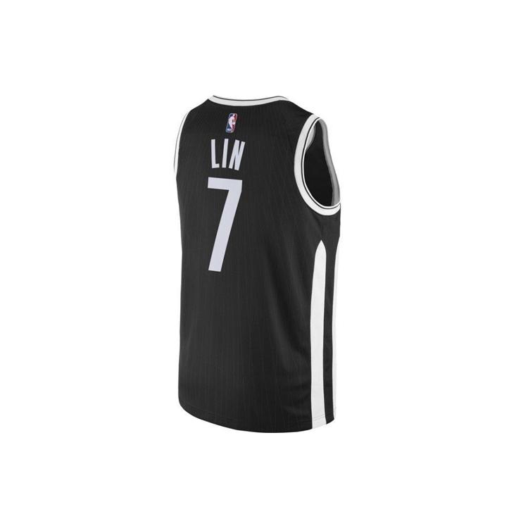 Nike Jeremy Lin City Edition Swingman Jersey Basketball Jersey Men's Black 912074-010