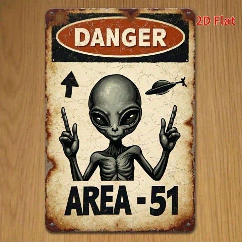Vintage Tin Sign Wall Decor Metal Plaque Home Art