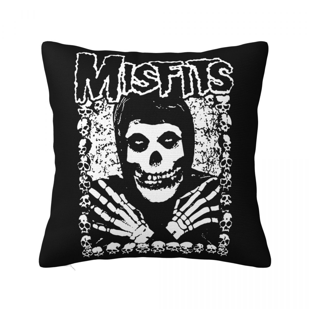 

Наволочка Misfits Мягкая полиэстеровая наволочка Декор Череп Наволочка Чехол для подушки Дом Квадратный 40X40см 30x30cm 12x12in