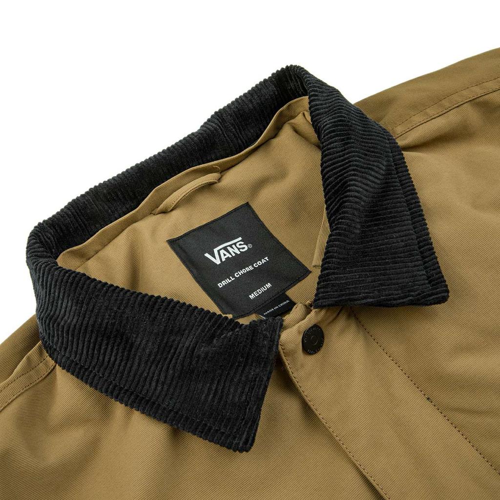 Vans Vrtací pracovní bunda s odnímatelnou kapucí, vícekapsová pracovní bunda, pánské bundy, khaki VN0A5FP9DZ9