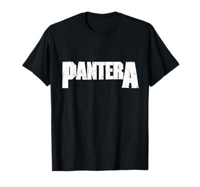 Official Pantera White Logo T-Shirt