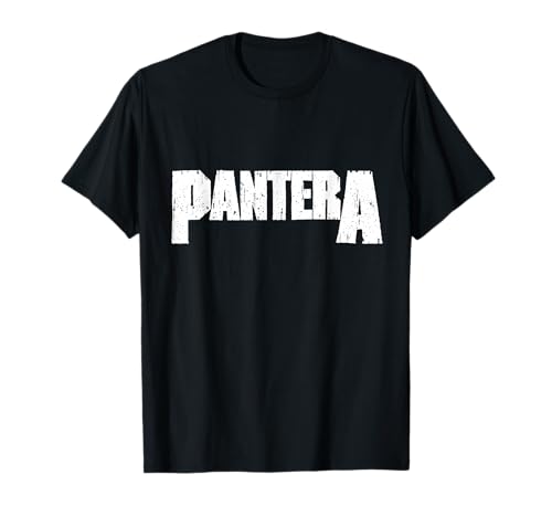 Official Pantera White Logo T-Shirt