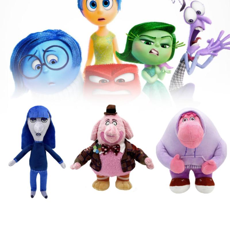 Adorable Inside Out 2 Plush Toy Collection Featuring Joy Sadness Anger Disgust And Fear