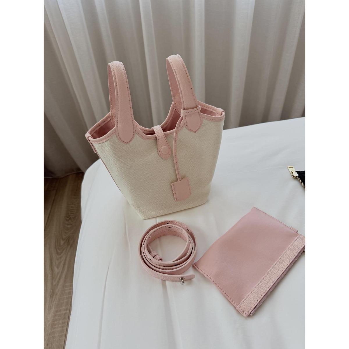 

Style Super Hot Small Bag Women s Hand-held Bucket New Crossbody Popular Fashion Forest Cute Series 2025 13x13x18CM