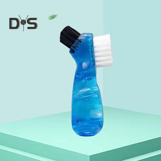 Tannbørstebeholder med dobbeltsidig rengjøringsbørste Bærbar beholder for tannregulering med dreneringskurv Reise Etui for falske tenner/proteser Oppbevaringsbeholder for tannskinne