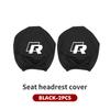 For Volkswagen VW Car Seat Headrest Pillow Anti-Dirty Protective Cover Dustproof Golf Jetta Passat mk4 mk5 mk6 CC B5 B6 B7 GolfLP5