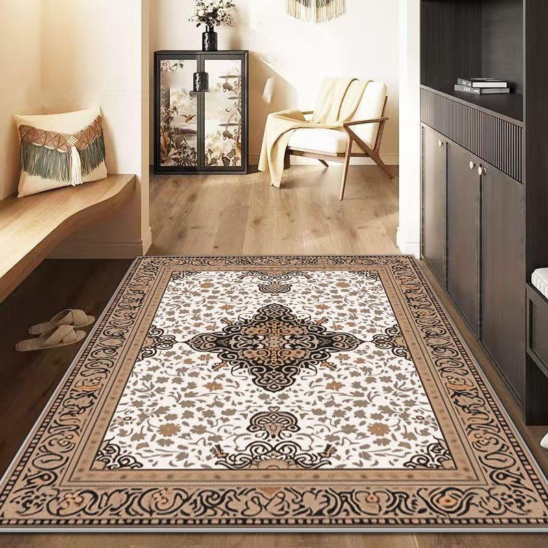 Retro Persia Carpet Living Room Large Area 160x200cm Thickening Carpets for Bedroom Decoration Rugs Cloakroom Non-slip Floor Mat