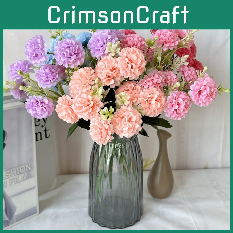 Faux Flower Basket With Prosperity Theme For Event Wedding And Home Decor