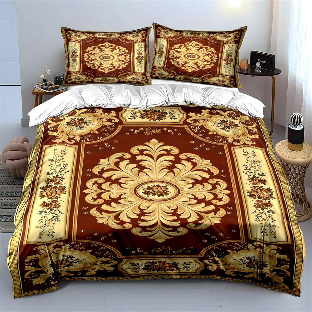 Floral and ornate motifs. Bedding sets Duvet cover sets Duvet covers Pillowcases(1 * Duvet Cover 2 * Pillowcases without duvet insert)