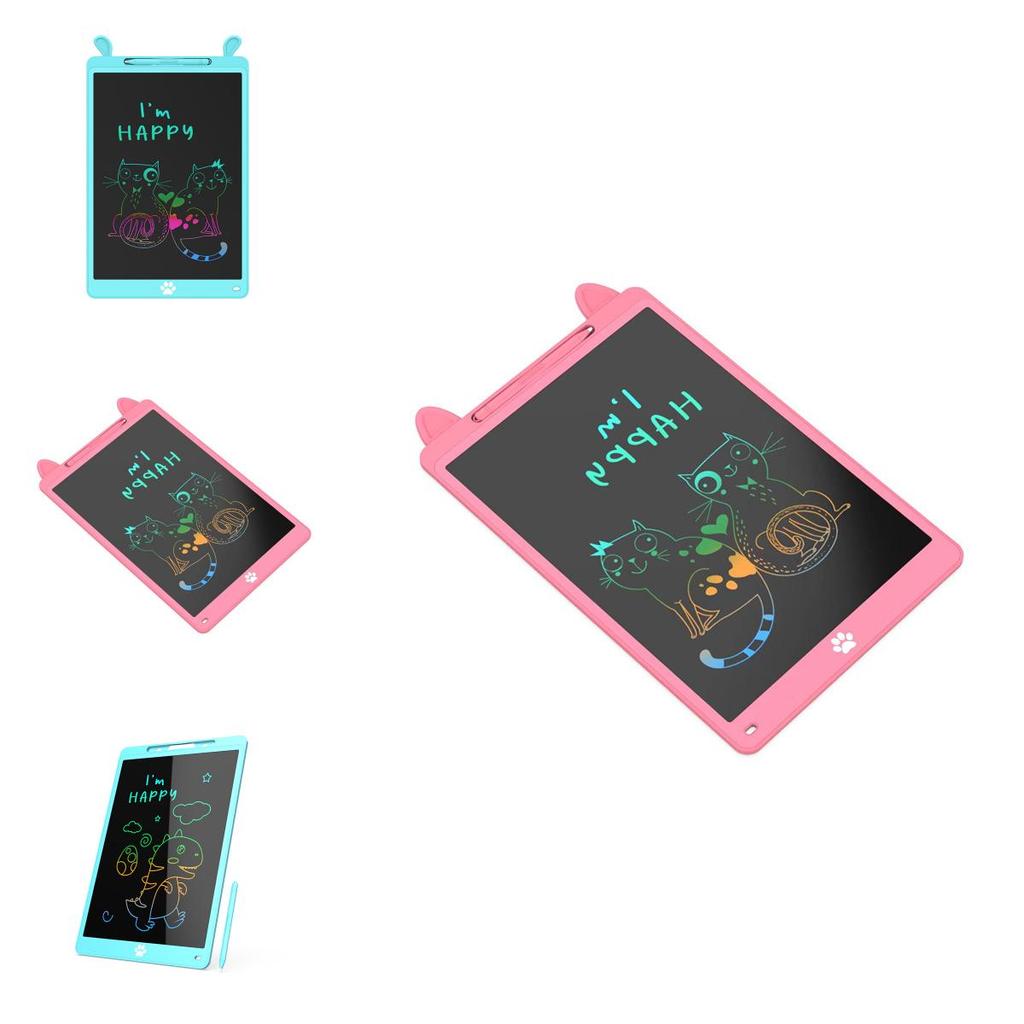 16 Inch Lcd Handwriting Board Colorful Drawing Tablet For Kids With Cute Designs