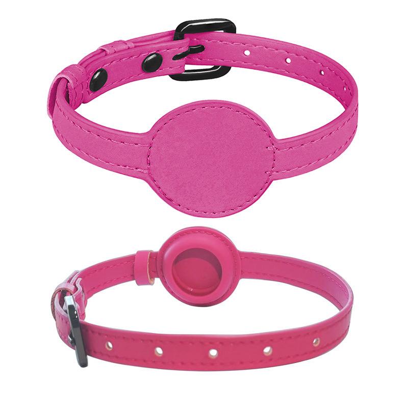 Classic Airtag Positioning Pet Collar Leather Adjustable Anti-lost Positioning Cat Collars Durable Small and Medium-sized Dogs and Cats