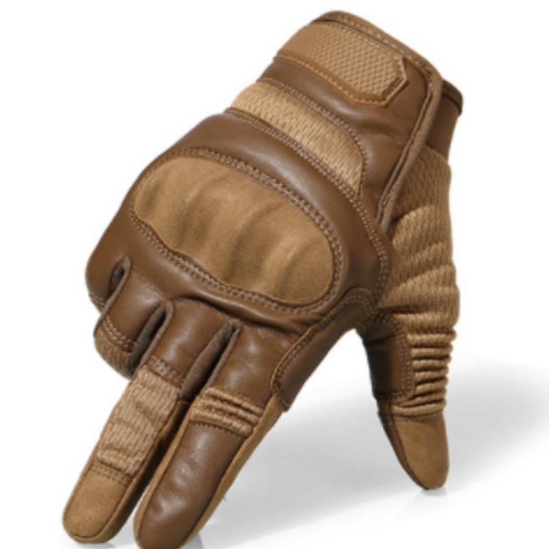 Mens Tactical Cycling Gloves Touchscreen Compatible Outdoor Sports Riding Climbing Fitness Black Army Green Wolf Brown