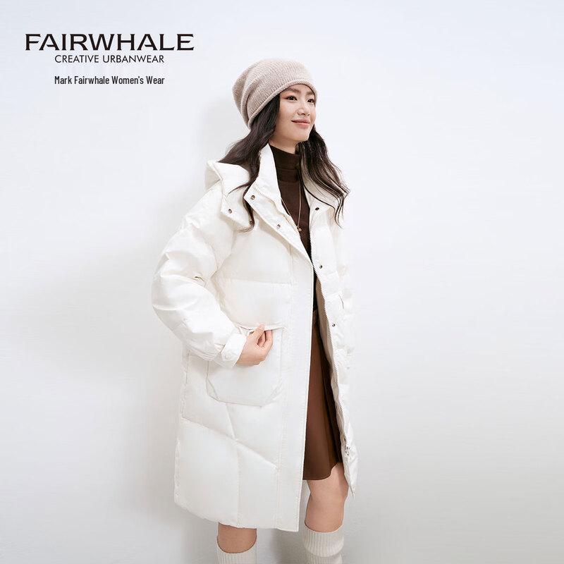 

Женский пуховик средней длины Mark Fairwhale со съемным капюшоном L