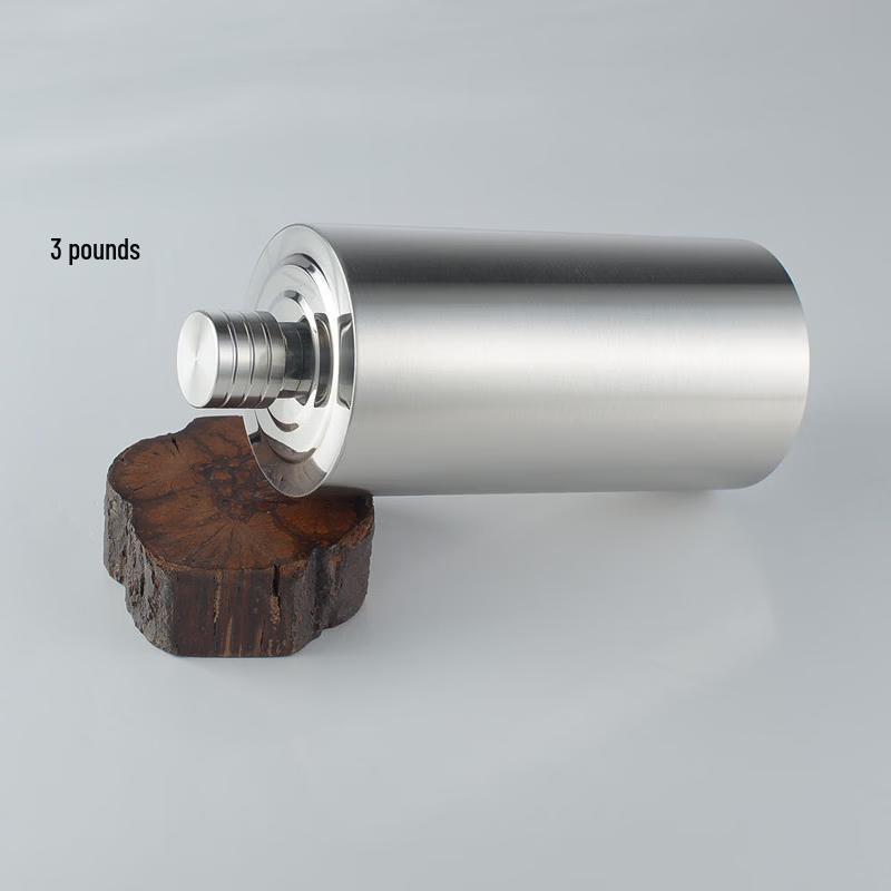 Outdoor Cylindrical Stainless Steel Flask
