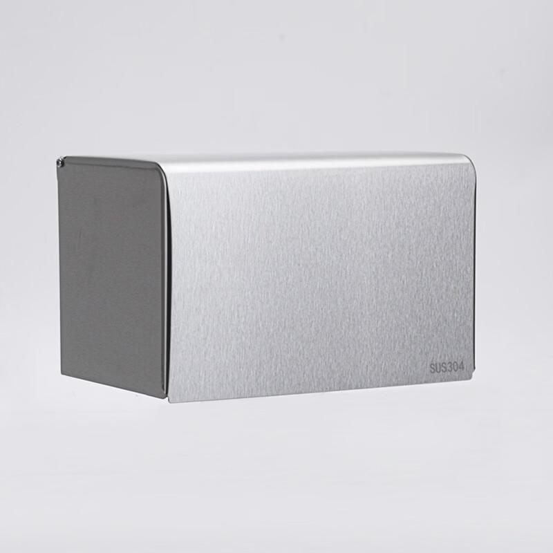 cmaos Waterproof Stainless Steel Wall-Mounted Tissue Holder
