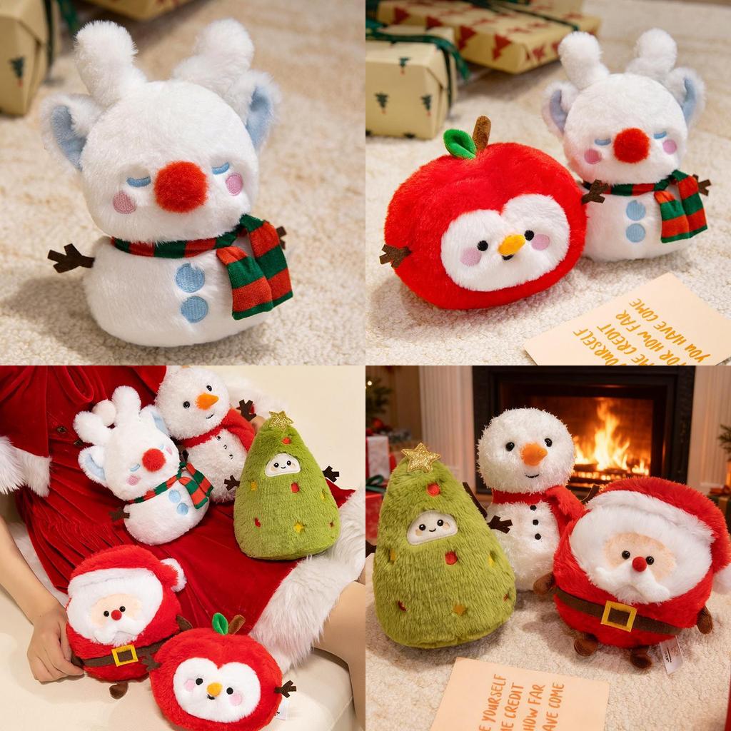 Santa Claus Stuffed Animal With Premium Plush For Christmas Tree Decoration And Children