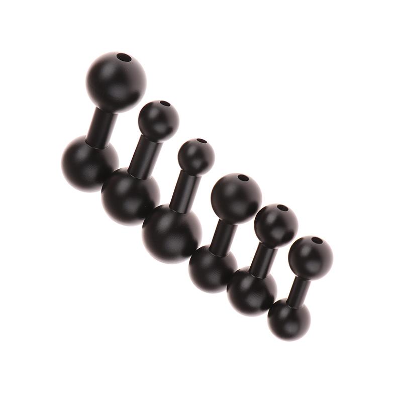 17Mm/20Mm/25Mm Aluminum Alloy Ball Head Double Ball Head Connecting Rod Motorcycle Camera Bracket Transfer Accessories