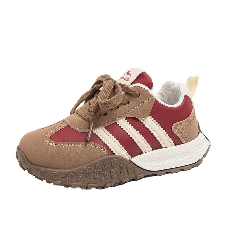 

Новые весенние модные кроссовки в стиле Форреста Гампа с цветной вставкой для мальчиков и девочек, в корейском стиле, повседневные, трендовые, немецкие тренировочные кроссовки 37