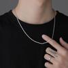 Boys' Hip-Hop Titanium Steel Clavicle Necklace - Trendy, Simple, No Fade, Versatile