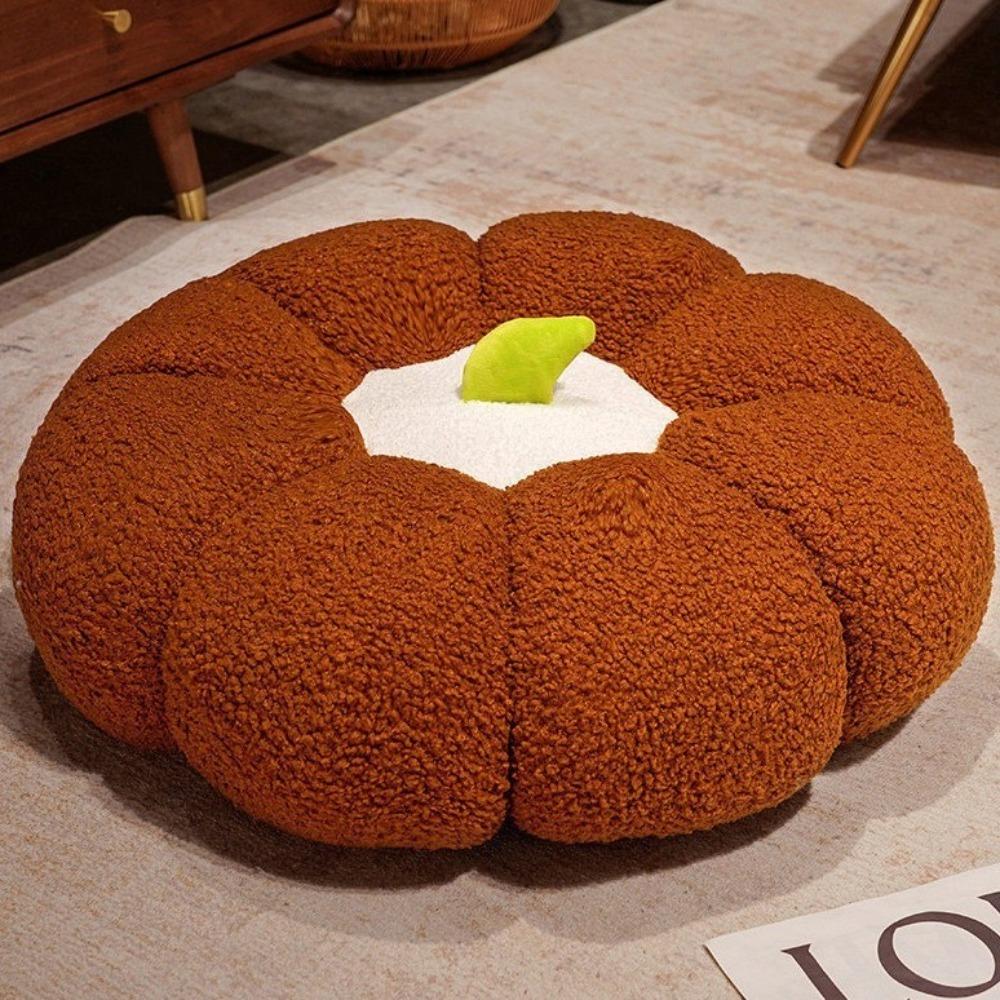 Thickened Cartoon Pattern Floor Cushion Round Seat Cushion Cute Tatami Seat Pad Living Room