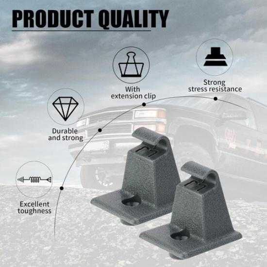 2pcs Front Visor Support Clip for 1992-1998, Sun Visor Clip for 1992-1998