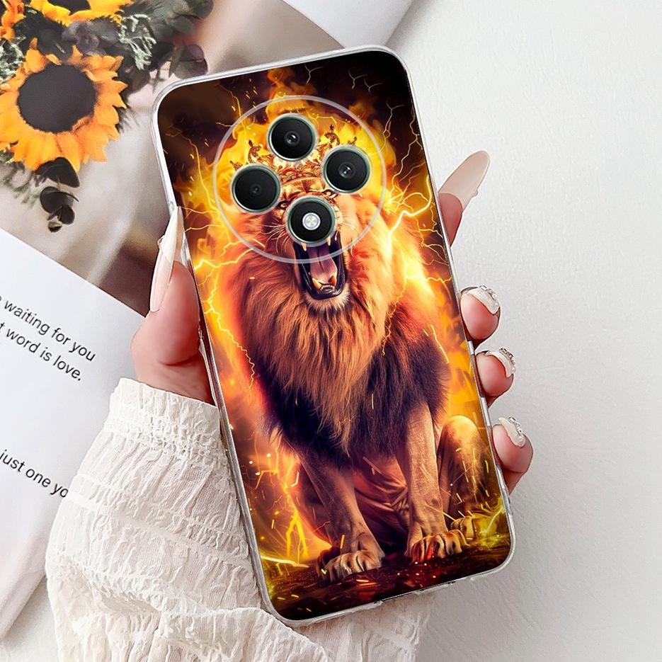 For Oppo Reno 12F 4G Case CPH2687 Stylish Butterfly Painted Cover Soft Silicone Case For Oppo Reno12 F Reno 12 FS Reno12F Bumper