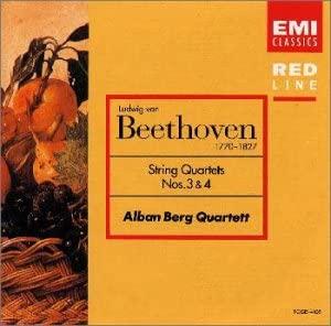 

CD ALBAN BERG QUARTET - Beethoven: String Quartet No. 3 / N Japan ObiClassical Used