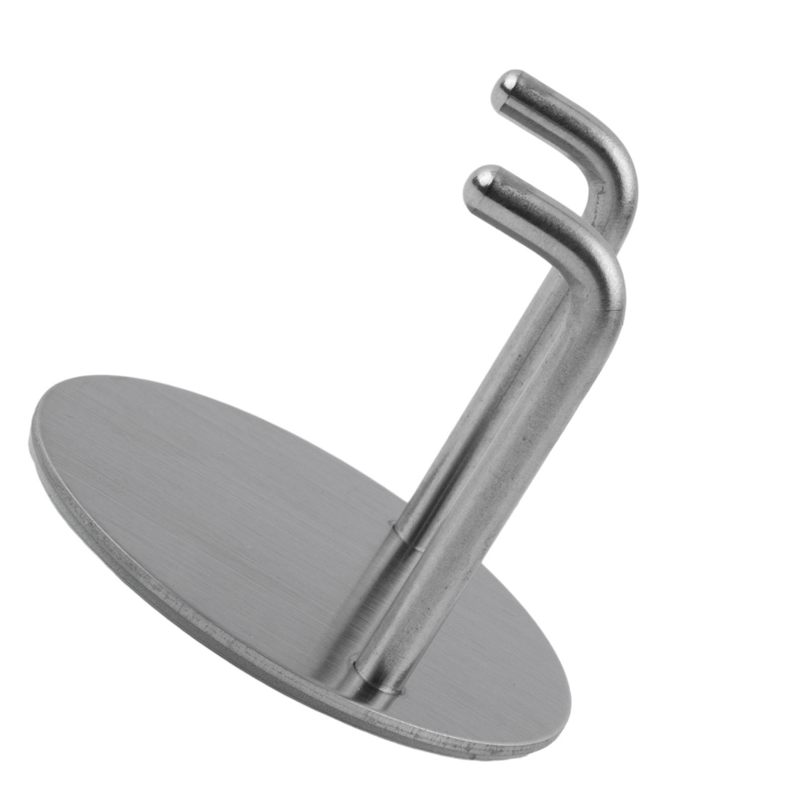 Стойка для портафильтров Серебристая нержавеющая сталь Настенный держатель для фильтров Держатель для инструментов